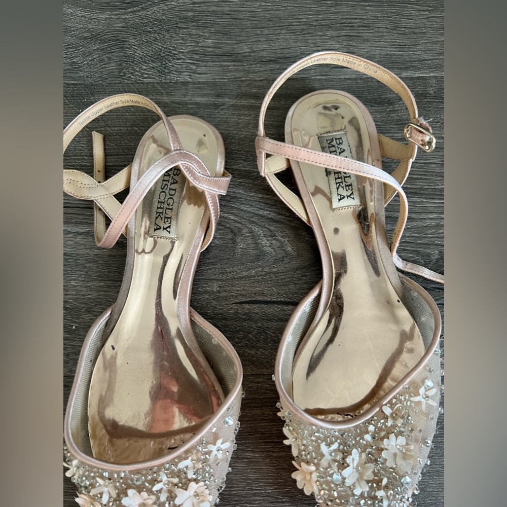 Badgley mischka wedding flats